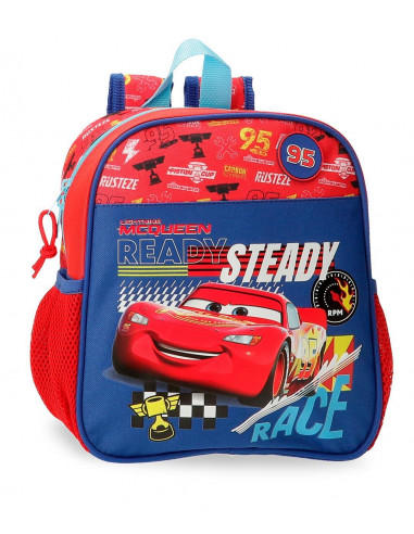 4242041 BACKPACK 25 CM. CARS LETS RACE